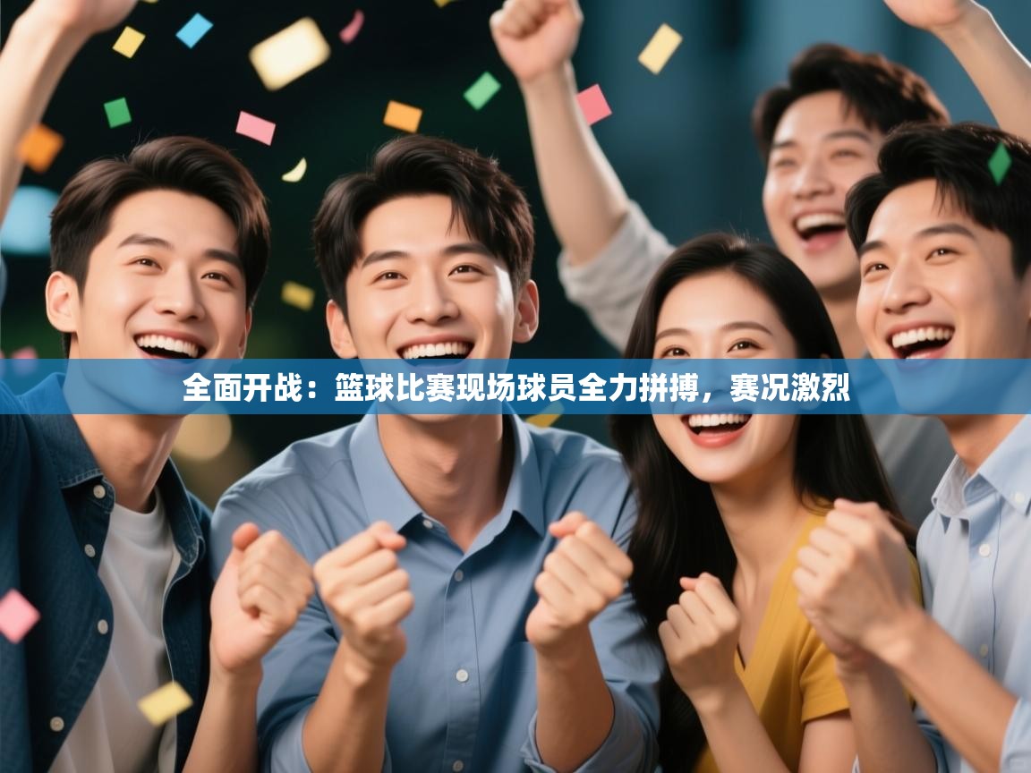 全面开战：篮球比赛现场球员全力拼搏，赛况激烈  第1张